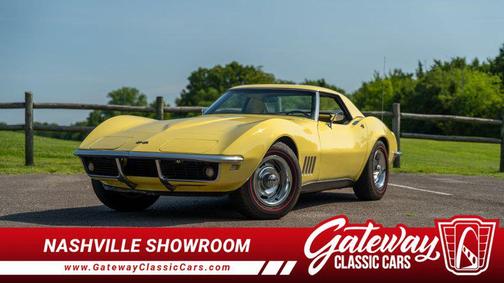 YELLOW 1968 Chevrolet Corvette Base
