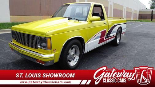 Yellow 1982 Chevrolet S-10 Base