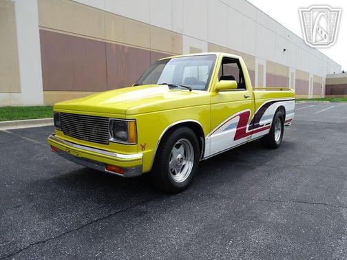 Yellow 1982 Chevrolet S-10 Base