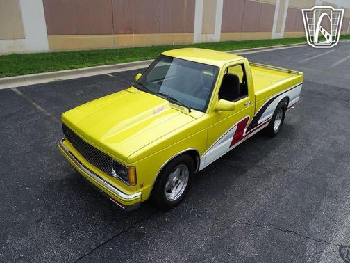 Yellow 1982 Chevrolet S-10 Base