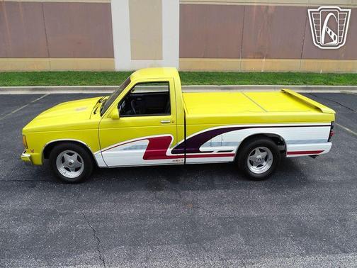 Yellow 1982 Chevrolet S-10 Base