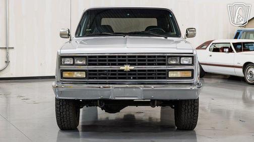 SILVER 1991 Chevrolet Blazer Base