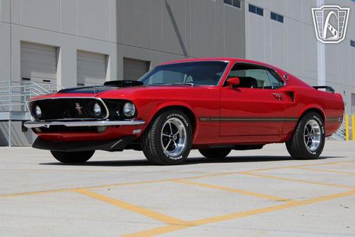 Red 1969 Ford Mustang Base