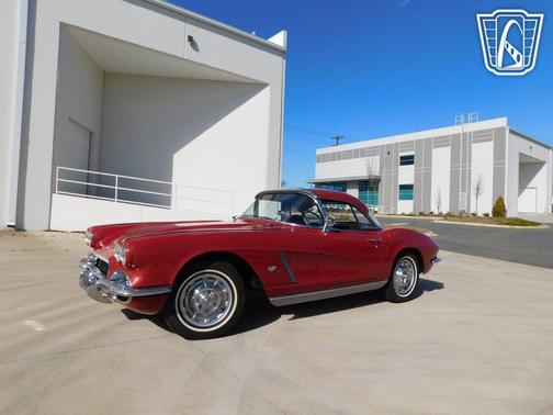 Red 1962 Chevrolet Corvette Convertible