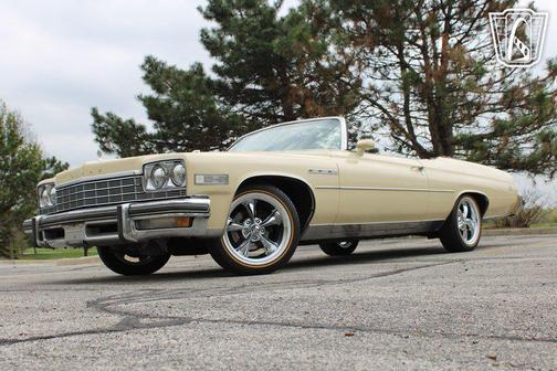 Yellow 1975 Buick LeSabre
