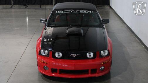 Red & Black 2007 Ford Mustang Base