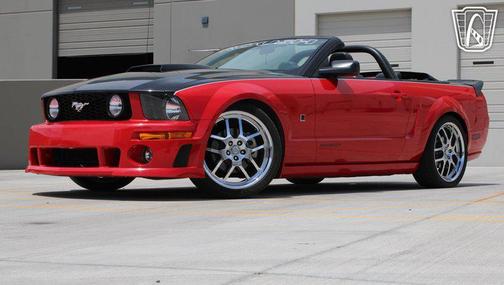 Red & Black 2007 Ford Mustang Base