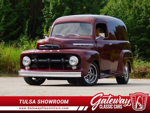 Maroon 1951 Ford Panel Base