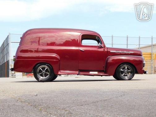 Maroon 1951 Ford Panel Base