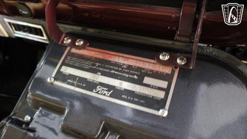 Maroon 1951 Ford Panel Base