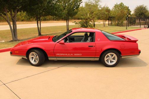 Red 1988 Pontiac Firebird Formula 350