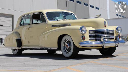 Tan 1941 Cadillac Fleetwood