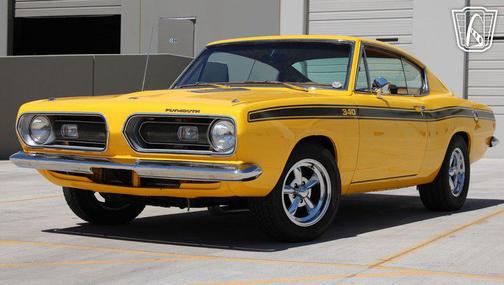 YELLOW 1969 Plymouth Barracuda