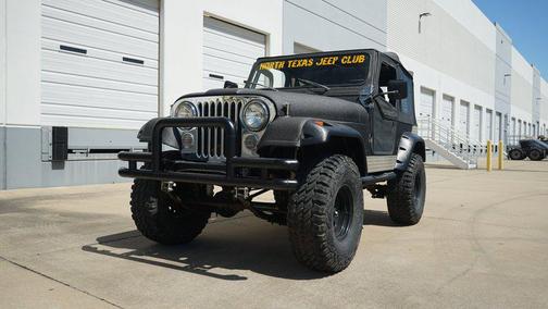 Black 1984 Jeep CJ-7