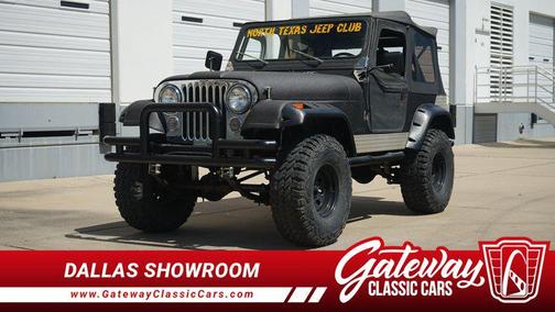 Black 1984 Jeep CJ-7