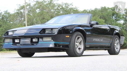 BLACK 1988 Chevrolet Camaro Base