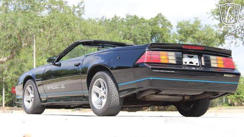 BLACK 1988 Chevrolet Camaro Base
