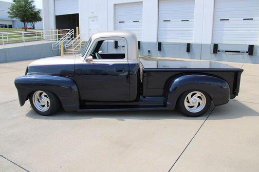 Blue and Cream 1948 Chevrolet 3100 Base