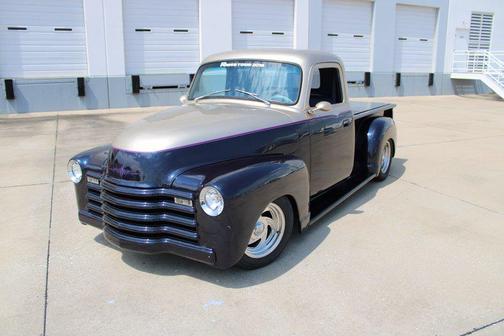Blue and Cream 1948 Chevrolet 3100 Base
