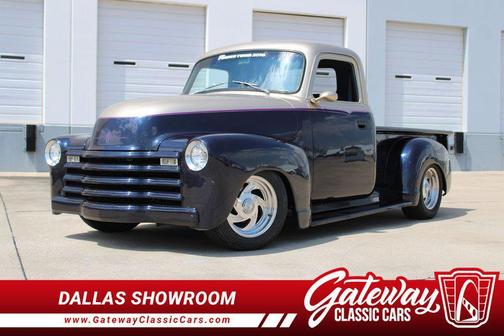 Blue and Cream 1948 Chevrolet 3100 Base