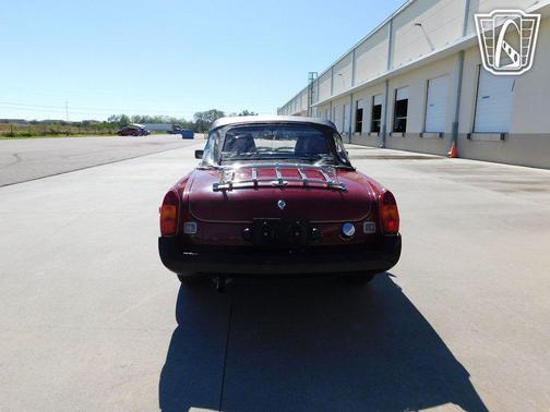 Red 1979 MG MGB