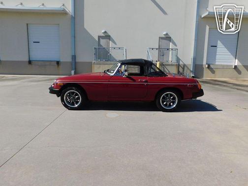 Red 1979 MG MGB