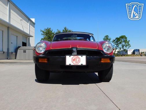 Red 1979 MG MGB