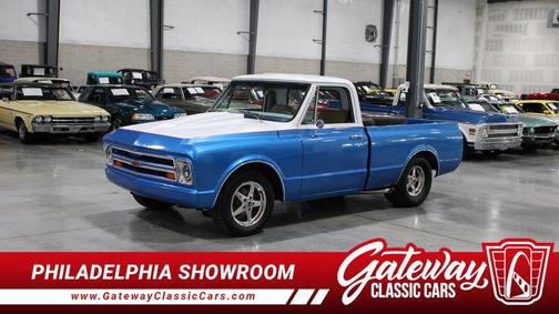 BLUE AND WHITE 1967 Chevrolet C10/K10 Base