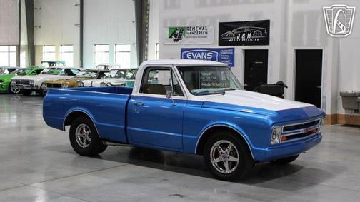 BLUE AND WHITE 1967 Chevrolet C10/K10 Base