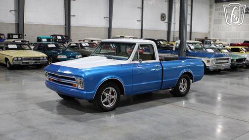 BLUE AND WHITE 1967 Chevrolet C10/K10 Base