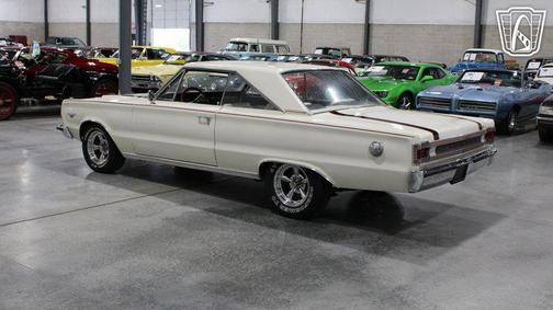 WHITE 1967 Plymouth GTX