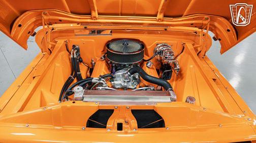 Orange 1966 Chevrolet C10/K10 Base