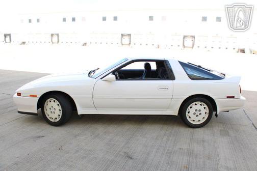 white 1989 Toyota Supra