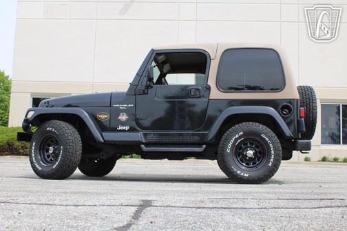 BLACK 2001 Jeep Wrangler Sahara