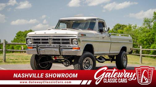 White 1971 Ford F100 Base