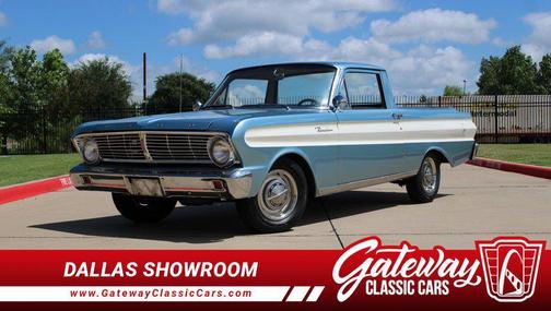 Blue and Cream 1965 Ford Ranch Base