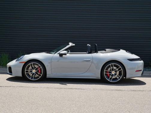 Grey 2026 Porsche 911 Carrera 4S Cabriolet