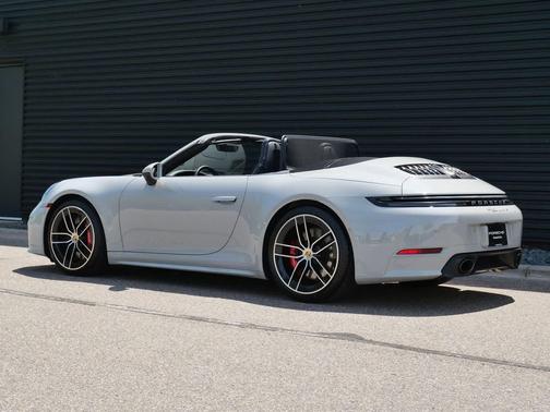 Grey 2026 Porsche 911 Carrera 4S Cabriolet