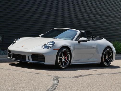 Grey 2026 Porsche 911 Carrera 4S Cabriolet
