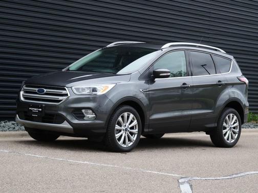 Magnetic Metallic 2018 Ford Escape Titanium