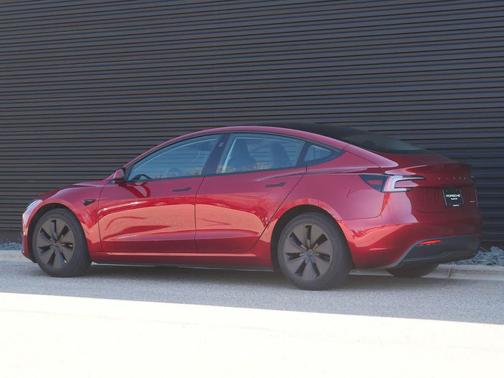 Ultra Red 2024 Tesla Model 3 Long Range