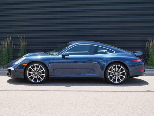 Dark Blue Metallic 2014 Porsche 911 Carrera