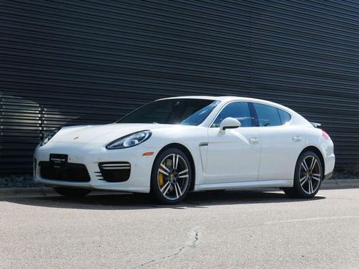 White 2014 Porsche Panamera Turbo S