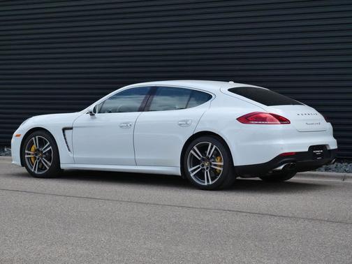 White 2014 Porsche Panamera Turbo S