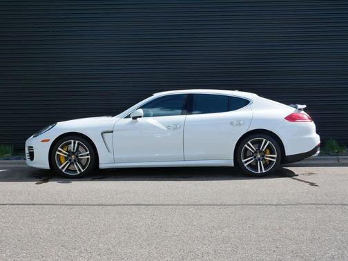 White 2014 Porsche Panamera Turbo S