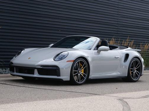 Gray 2024 Porsche 911 Turbo