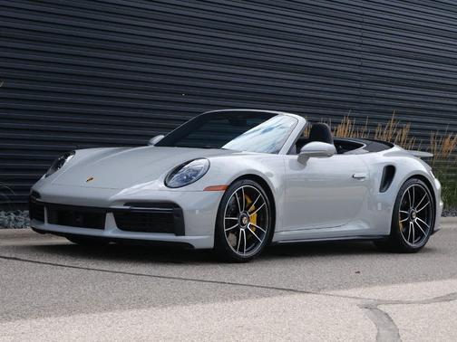 Gray 2024 Porsche 911 Turbo