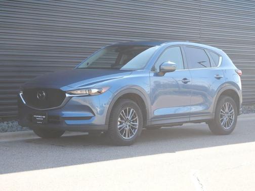 Deep Crystal Blue Mica 2021 Mazda CX-5 Touring
