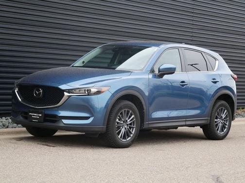 Deep Crystal Blue Mica 2021 Mazda CX-5 Touring
