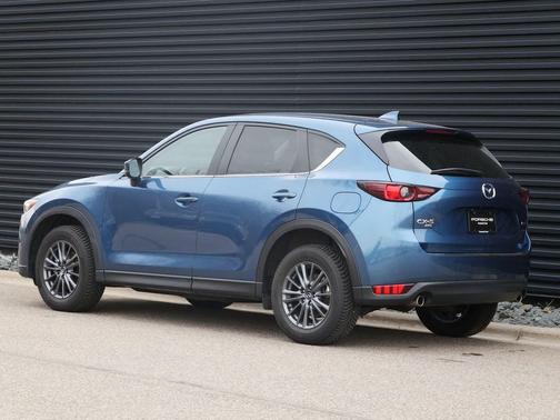Deep Crystal Blue Mica 2021 Mazda CX-5 Touring